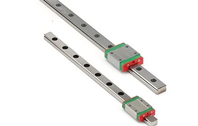 Guia linear de 9MM com controle deslizante